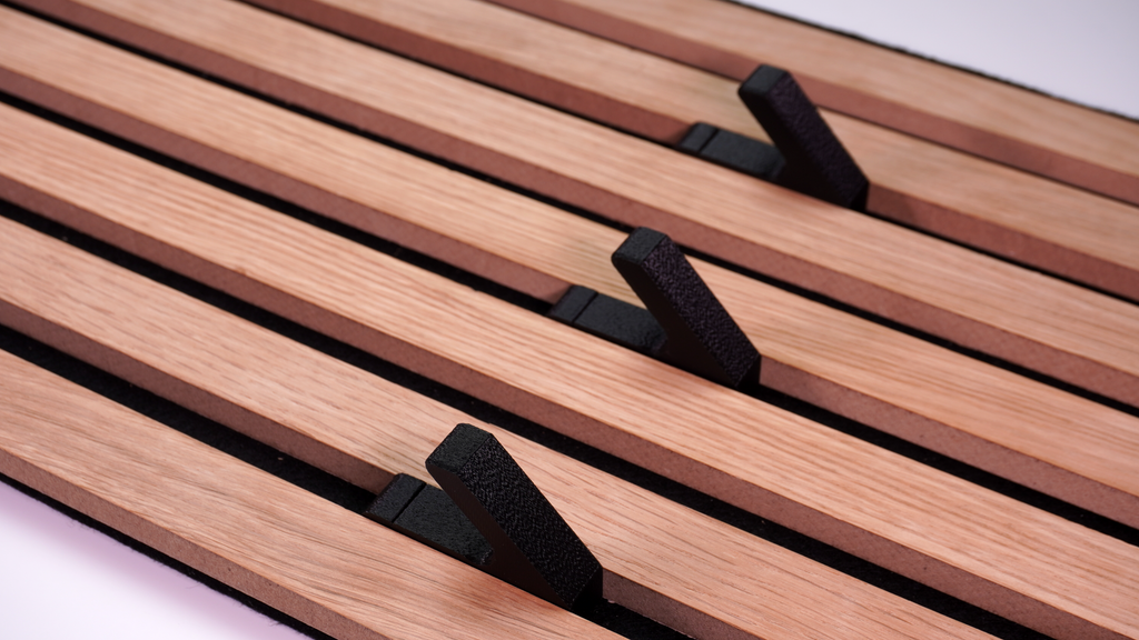 Haken für Akustikplatten – Angewinkelt – Pin-Lock – ohne Bohren