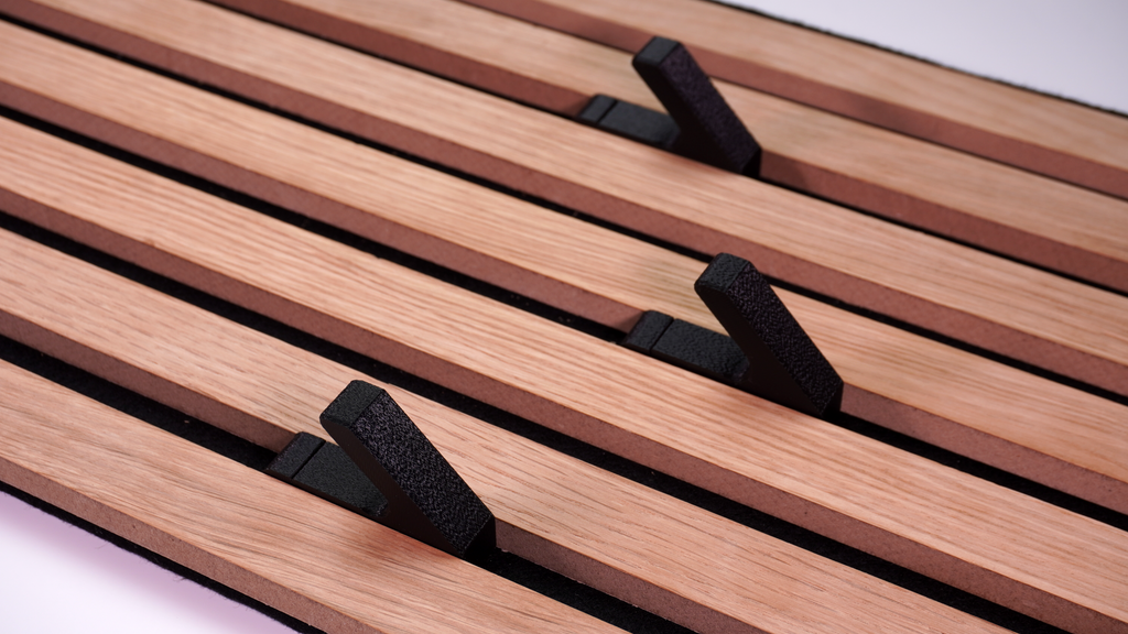 Haken für Akustikplatten – Angewinkelt – Pin-Lock – ohne Bohren